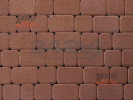  Тротуарная плитка 342 механический завод Классика 60 мм Красный яркий: внешний вид