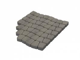  Тротуарная плитка Stellard Классико 60 мм Белый мрамор: внешний вид