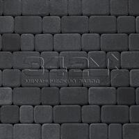  Тротуарная плитка 342 механический завод Классика 60 мм Черный: внешний вид